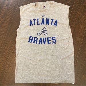 🌿 Atlanta Braves Sleeveless Shirt